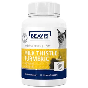 Milk Thistle Turmeric Cat 50 gr 100 Tablet Pet Care Health Product