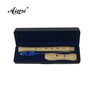 Marca Aiersi, <span class=keywords><strong>flauta</strong></span> china, tubo <span class=keywords><strong>de</strong></span> caña, Arce, 2 bloques, 8 agujeros, <span class=keywords><strong>flauta</strong></span> grabadora <span class=keywords><strong>barroca</strong></span> hecha en China para principiantes - Product Image 1