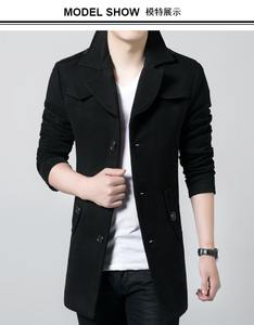 Laine hommes trenchy manteaux - Product Image 6