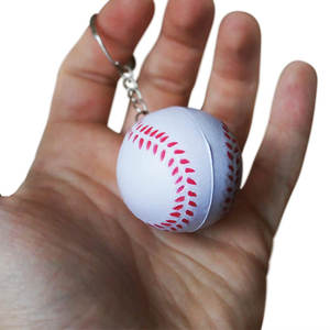 En vrac Vente Pas Cher Prix Sports De Balle Porte-clés/Mini Balle De Tennis Porte-clés pour La Promotion en Alliage De Zinc PU Articles Promotionnels PK 2 Couleur - Product Image 3