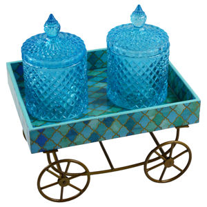 Conception Technique avancée Pot de cire finition en émail meilleur pour la maison intérieure et la décoration de table conception Pot de stockage Pot de cire - Product Image 1