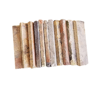 Blocs muraux de retenue pour ciment, Construction de maison jaune Antique, carreaux, ciment, plaque décorative d'extérieur, vente en gros