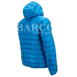 Personnalisation Nouveau style de veste d'hiver matelassée à manches longues avec surpiqûres en croix Streetwear Veste matelassée à la mode pour unisexe - Product Image 5