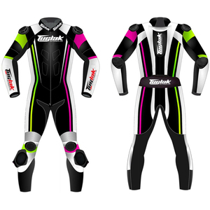 Costume de motard en cuir, pour femme, Sports, pour motard - Product Image 1