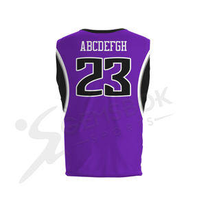 High Quality <b>Customized</b> Basketball Uniform Set Quick-Dry Breathable Anti-UV Anti-Bacterial 100% Polyester Latest Style - Product Image 4