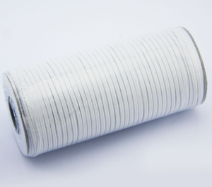 Earloop elástico de poliéster, venta directa de fábrica, 4mm a 5mm de ancho, plano, suave, cómoda de llevar, muestra gratis - Product Image 4