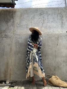 2020 New Look Traditional Pattern Kimono Women Dress <b>Tassel</b> Lace <b>Trim</b> Design Women Kimono - Product Image 5