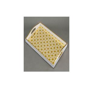 Design de décoration de luxe moderne standard décoration de fantaisie dernier service en gros perlé pour plateau de dîner à prix flexible - Product Image 1