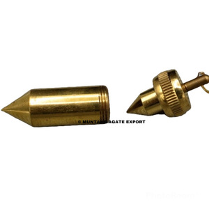 Cao cấp handmade đá quý con lắc bói toán thiết kế 18 món quà tinh thần Reiki chữa bệnh muntaha mã não - Product Image 3