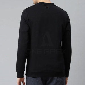 เสื้อกันหนาวแขนยาวแบบสวมหัวสำหรับผู้ชายเสื้อสเวตเชิ้ตผ้าฟลีซระบายอากาศได้โลโก้ออกแบบได้ตามต้องการ - Product Image 5
