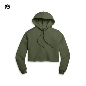 Sweat à capuche pour femmes 100% coton manches complètes OEM produit de qualité supérieure Logo personnalisé - Product Image 3