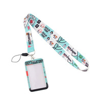 ขายส่งโลโก้ที่กำหนดเอง Lanyards รีลหด Yoyo ผู้ถือบัตรประจำตัวประชาชน
