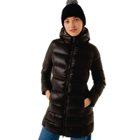 Vestes matelassées en toile unisexes pour l'hiver, service OEM, grandes tailles, poches avant, col montant, imperméables, réversibles, coupe-vent