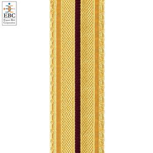 OEM Eco-Friendly <b>Machine</b> Made Double Vellum Gold <b>Braid</b> Tassel Trim Lace Garment Use Synthetic Metallic Bulk 5mm-60mm - Product Image 3