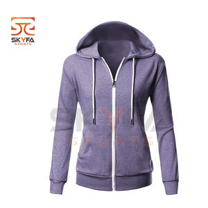Custom Athleisure Workout Fitness <b>Women</b> Sports <b>Zipper</b> Hoodies and for jogging wear <b>hoodie</b> - Product Image 1