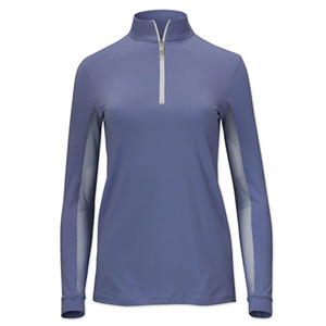 Camisa de equitación de alta calidad personalizada NCI, capa base Ecuestre para mujer con protección UV y diseño sin costuras - Product Image 2