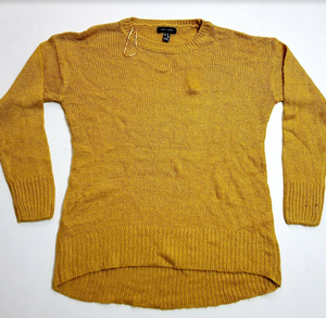 Pull-over en maille légère à col rond et manches longues pour femme, qualité supérieure, lot de stock du Bangladesh - Product Image 1