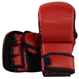 Waterproof Half Finger Leather MMA Grappling Gloves for <b>Cycling</b> - Product Image 1