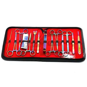 Kit d'Anatomie Avancée 2026 – 24 Outils Manuels Premium en Acier Inoxydable et Titane, Étui Couleurs Arc-en-ciel, Instruments Chirurgicaux Essentiels - Product Image 1