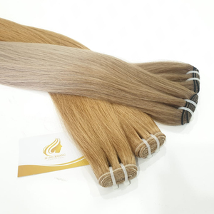 Vente chaude pour Ombre Couleur 100% Cuticule Aligné Vierge Extensions de Cheveux Humains Raw Vietnamien Remy Grade Droite Trames 8 ''-32'' - Product Image 1