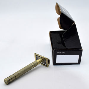 Rasoir à Double tranchant pour hommes, outil de sécurité, pour rasage du visage, rasoir classiques, 1 paire - Product Image 6