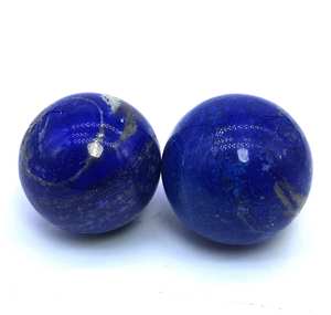 Haute qualité nouvelle vente en gros bleu Lapis Lazuli Quartz cristal sphères et boules guérison Agate sphère polie - Product Image 2