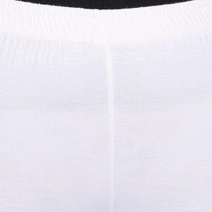 Leggings blancos de punto de poliéster sin costuras para mujer de cintura media para el verano - Product Image 3