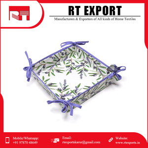 100% Panier à pain en coton écologique pour de larges acheteurs à prix minimal - Product Image 6