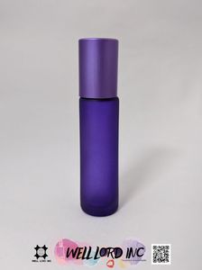 Botella de vidrio vacía con forma de cilindro de 10ml con tapa de corona para embalaje de fragancia y aceite - Product Image 2