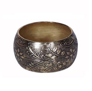 Rond de serviette en métal design Party Ware Rond de serviette rond Serviette de serviette - Product Image 4