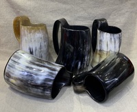 Tasses en corne de buffle, produits artisanaux d'usine du Vietnam, tasse à boire en corne