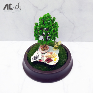 Tendencia 2022: Kit de Cúpula de Cristal en Miniatura 1:12 para Escenas de Fiesta de Picnic en Casa de Muñecas - Product Image 2