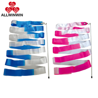 Ruban de gymnastique rythmique ALLWINWIN RGR10 - Bicolore 4/5/6m Danse