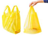 Sacs en plastique personnalisés imprimés avec soufflets latéraux pour T-shirts, avec logos, en matériaux LDPE/HDPE recyclables, taille et couleur personnalisables
