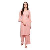 Salwar Kameez Churidar pijama kadınlar hint etnik bayanlar parti elbise Punjabi dikiş mevcut toptan çim takım elbise