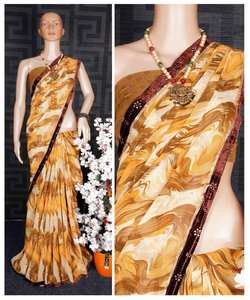 ผ้าส่าหรีดีไซน์ใหม่ ขายส่ง ราคาถูกที่สุดในตลาด เสื้อผ้าชาติพันธุ์ - Product Image 4