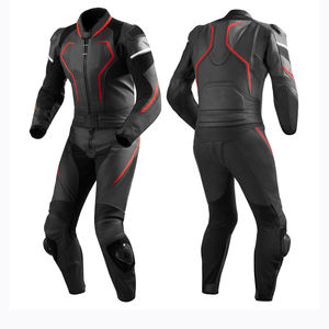 ชุดนักขี่มอเตอร์ไซค์หนังแบบยูนิเซ็กซ์สั่งทำพิเศษ คุณภาพสูง ไซส์พลัส ชุดกีฬา - Product Image 4