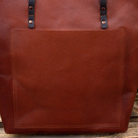 Grand sac fourre-tout en cuir de vachette fourre-tout à fermeture éclair antique fabriqué à la main pour un usage quotidien polyvalent pour les marchés d'été, d'hiver et de printemps