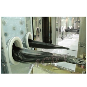 Gants en néoprène noir ACDT de 10 pouces, prêts à être expédiés pour boîte à gants - Product Image 5