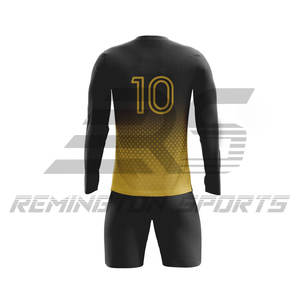 Uniforme de fútbol de diseño único hecho en fábrica Servicio OEM Uniforme de fútbol de tamaño y diseño personalizado a la moda - Product Image 2