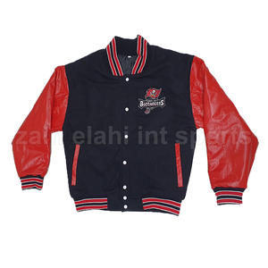 2024 vestes universitaires en Satin Letterman de produit en gros sur mesure à vendre avec un service de conception et de logo personnalisé - Product Image 1
