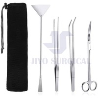 Haute demande réservoir d'aquarium plante aquatique pince à épiler ciseaux Aquascaping ensemble d'outils Kits à utiliser accessoires d'aquarium