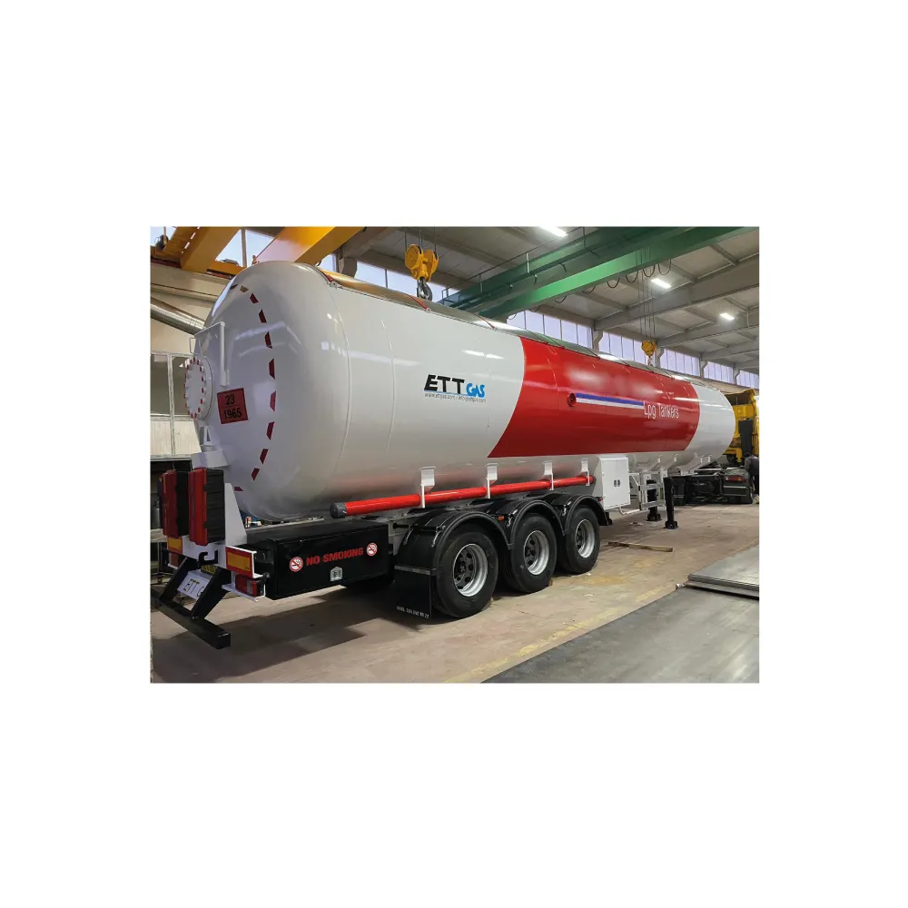 Sıcak satış LPG tankı treyler 57 m3-herhangi bir kapasite talep üretilebilir
