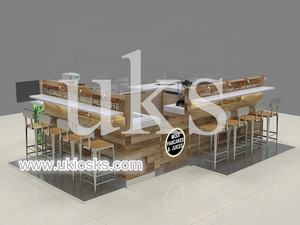 Zirip — kiosque et crêpière en bois massif personnalisé, support à gâteaux, pour les magasins de centres commerciaux - Product Image 4