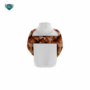 Sudadera con capucha con logotipo personalizado unisex, sudadera de invierno de poliéster 100%, ajuste de gran tamaño, longitud corta, patrón sólido, suministro al por mayor - Product Image 5