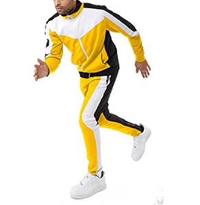 ชุดวอร์มสไตล์สตรีทสำหรับผู้ชาย,ชุดวิ่งกางเกงวอร์มหลากสีแบบมีซิปสำหรับผู้ชายปี2022 - Product Image 4