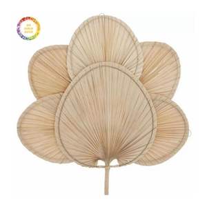 Wholesale Bamboo Hand <b>Fan</b> Colorful Vietnamese Handicraft For Decoration - Product Image 1