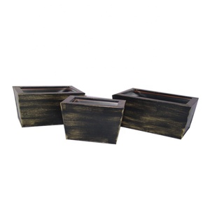 Antique and Unique New Design <b>Rectangular</b> Galvanized Flower Planters for Garden and Home Decor Suppliers Offer New Models - Product Image 1