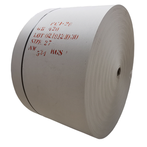 Placa de papel gris de alta dureza, rollo de Material crudo para fabricación de tubos de papel - Product Image 1