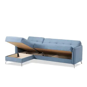 Sofá reclinable para sala de estar, muebles de vestíbulo de Hotel, camas de proyecto personalizadas para mayoristas, muebles de importación funcionales de diseño moderno